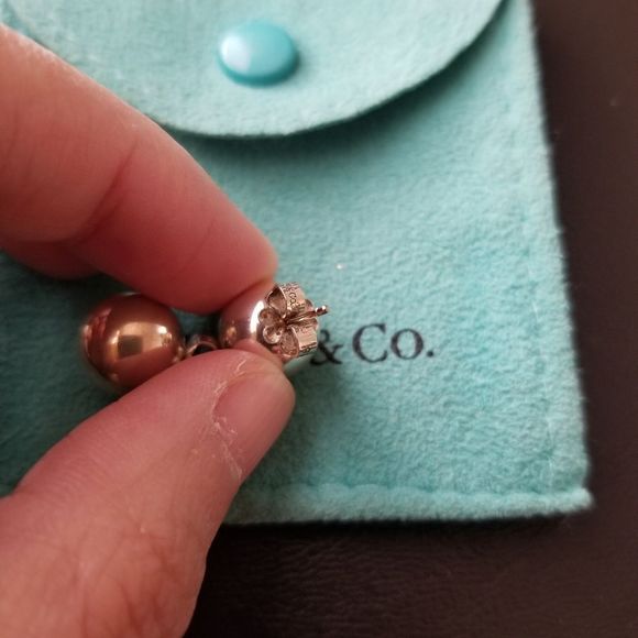 Tiffany & Co. Hardware Ball Earrings - Picture 3 of 4